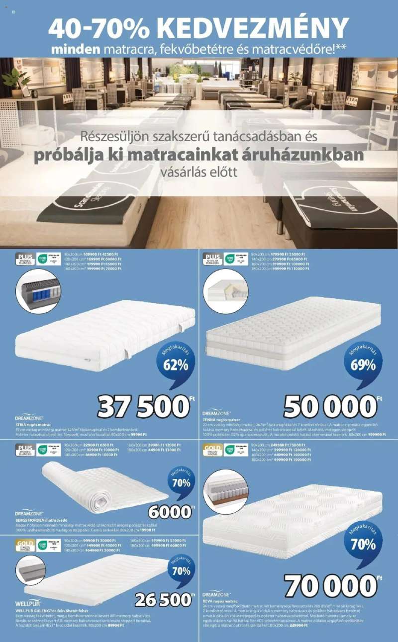 JYSK Jysk újság érvényessége 2026.02.17-ig 10 oldal