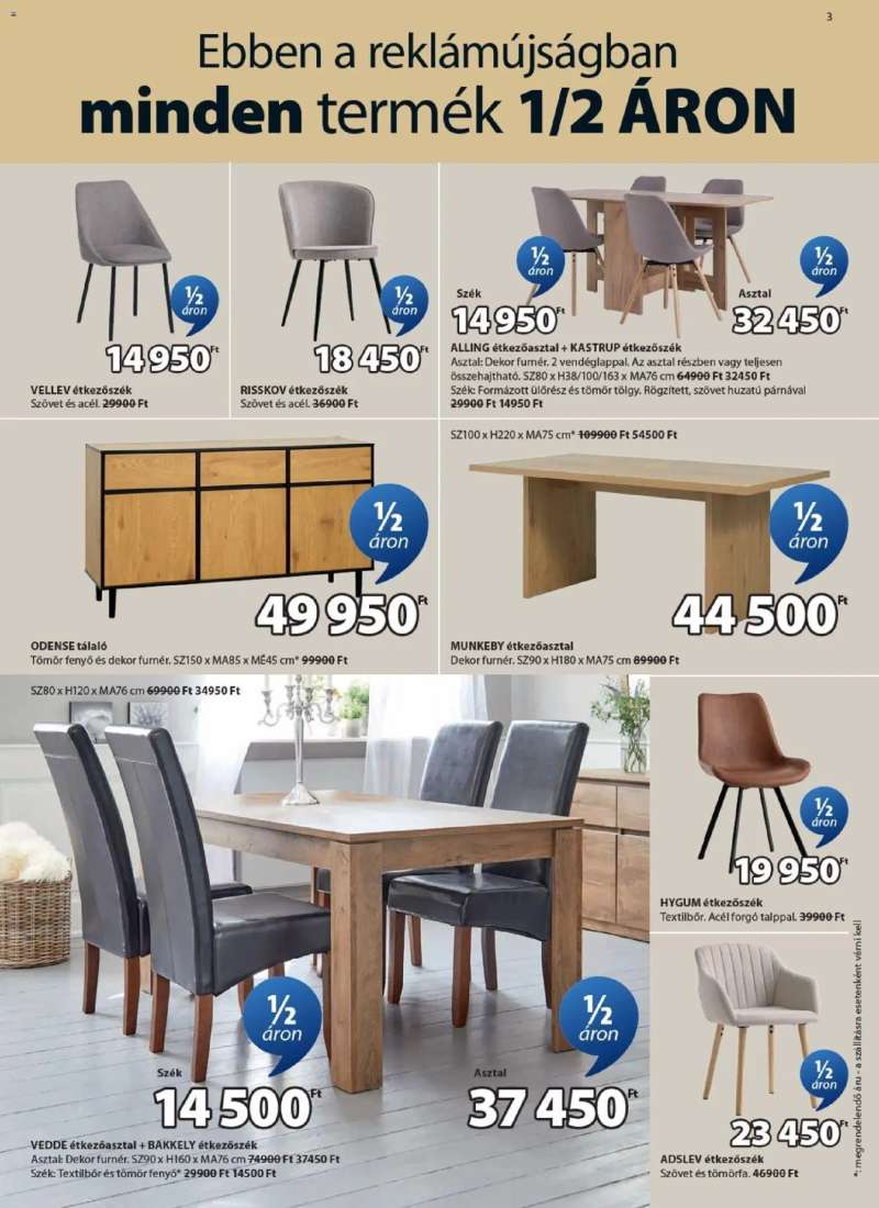 JYSK Aktuális ajánlatok 3 oldal