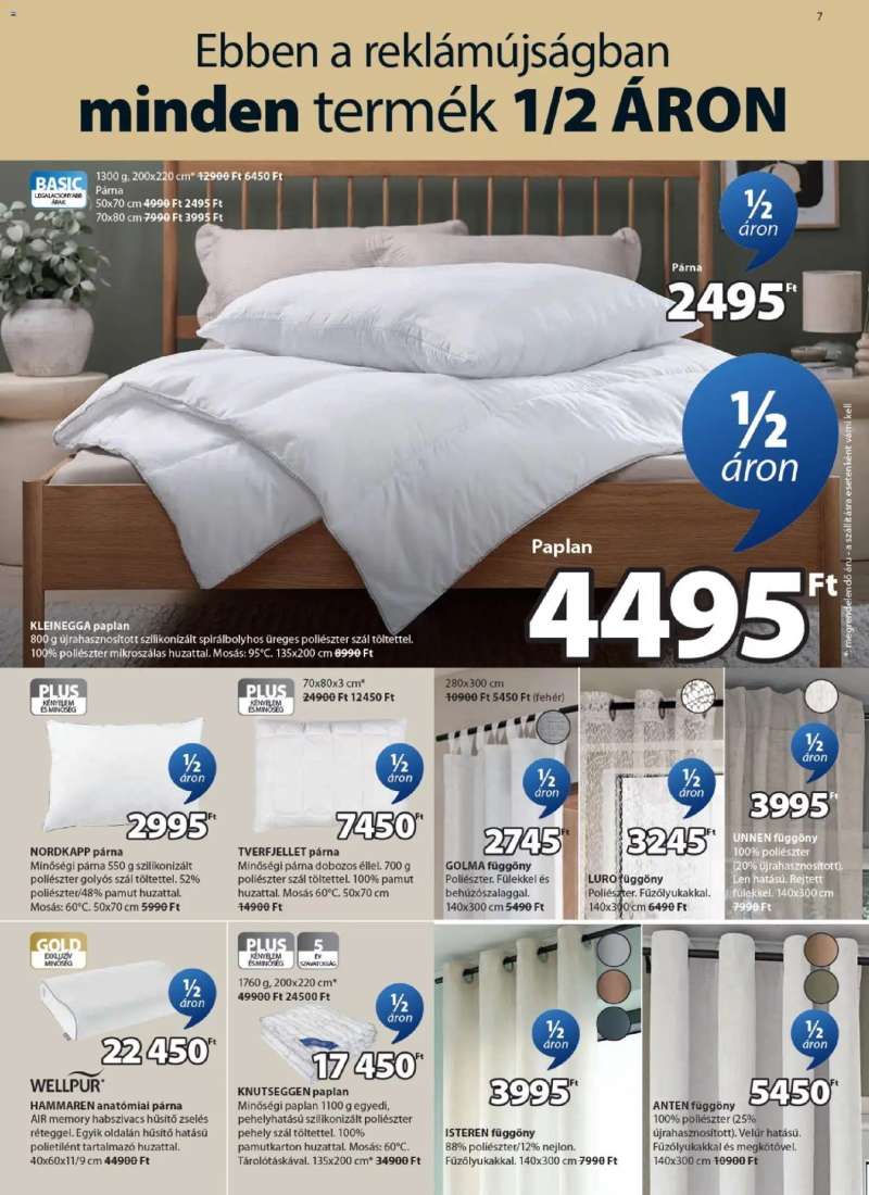 JYSK Aktuális ajánlatok 7 oldal