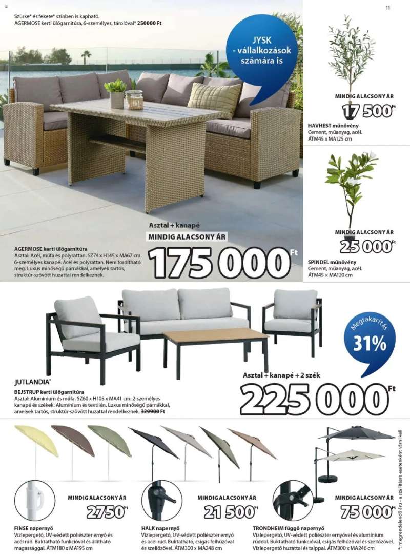 JYSK JYSK akciós újság 11 oldal
