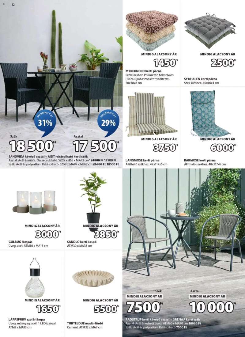 JYSK JYSK akciós újság 12 oldal