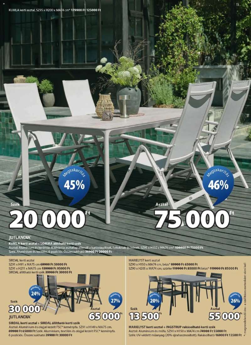 JYSK JYSK akciós újság 13 oldal