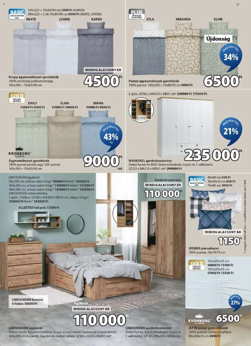 JYSK JYSK akciós újság 17 oldal