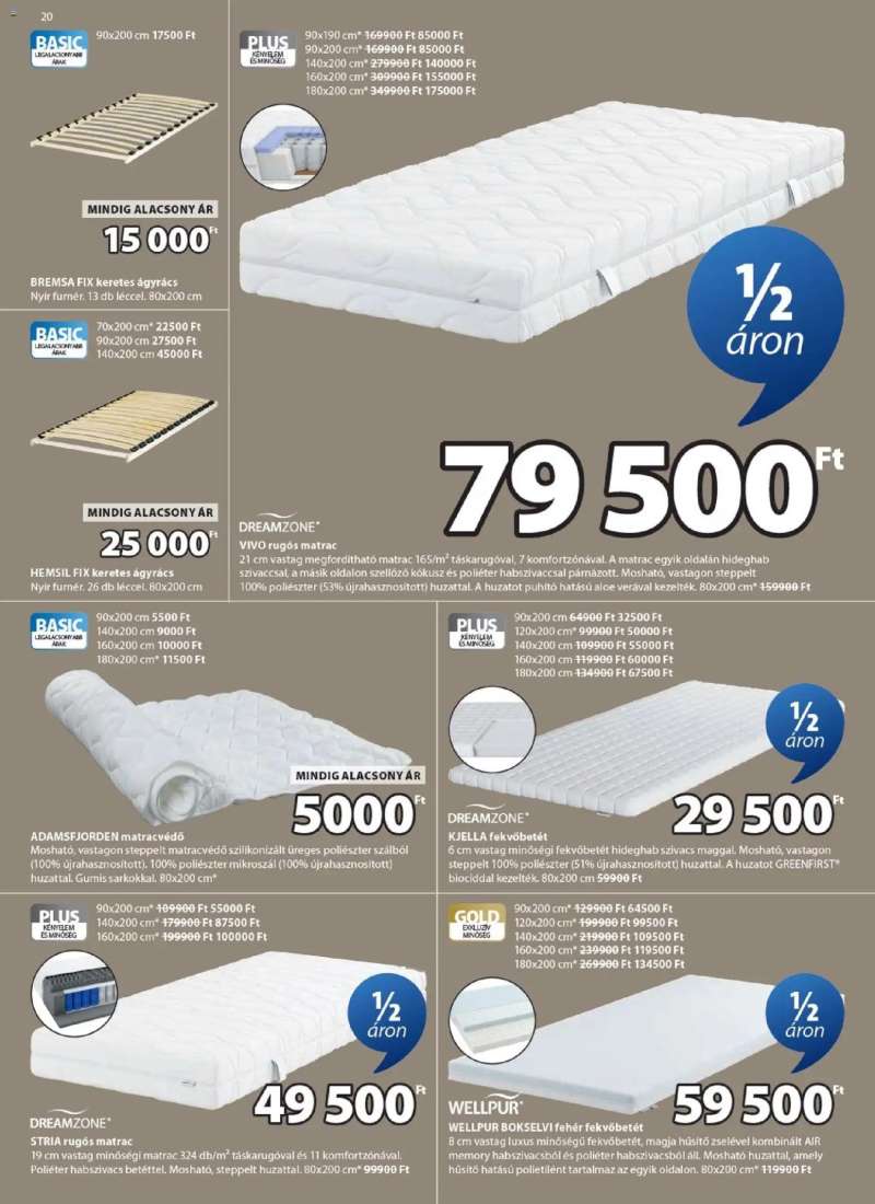 JYSK JYSK akciós újság 20 oldal