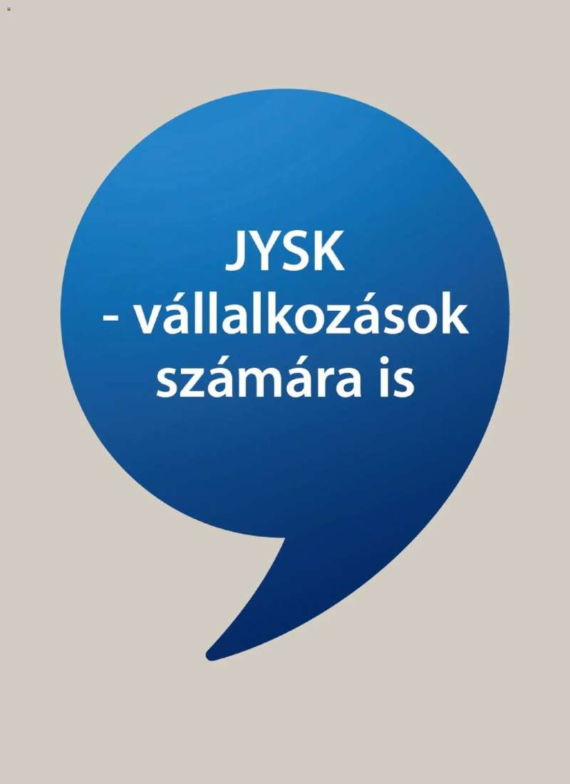 JYSK JYSK akciós újság 25 oldal