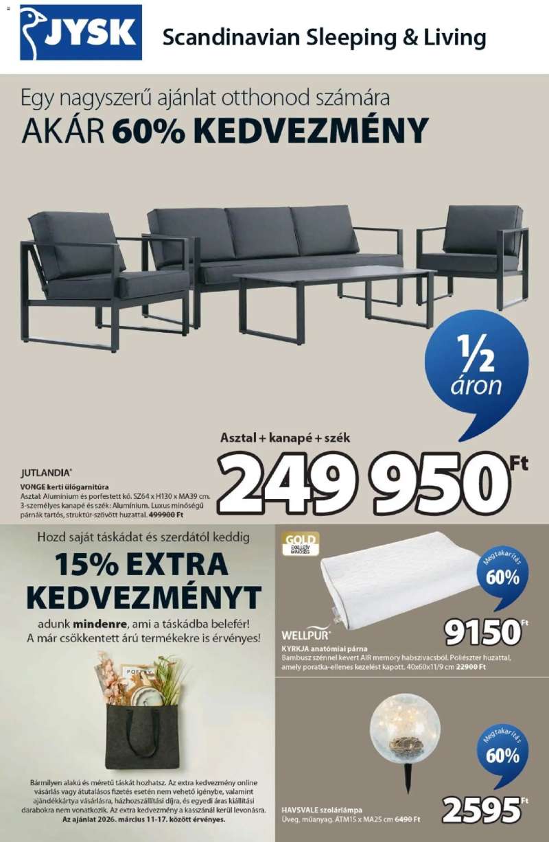 JYSK JYSK Aktuális ajánlatok 1 oldal