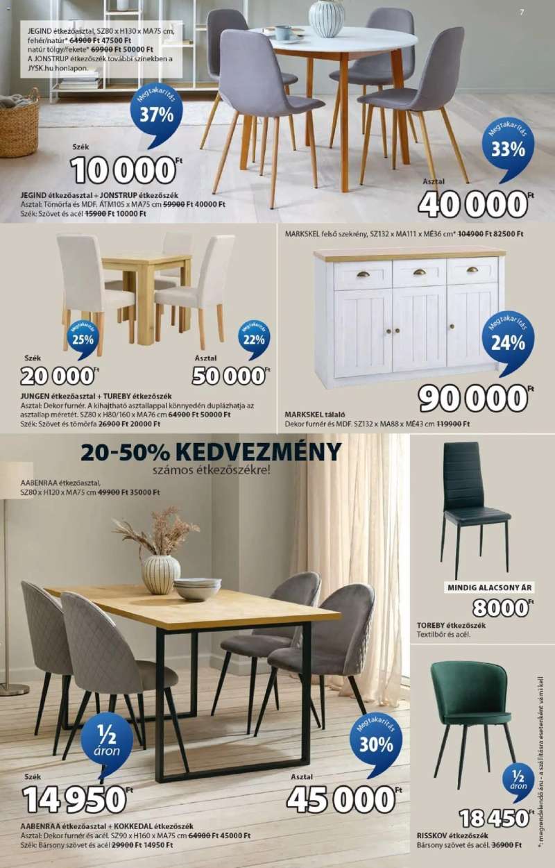 JYSK JYSK Aktuális ajánlatok 7 oldal
