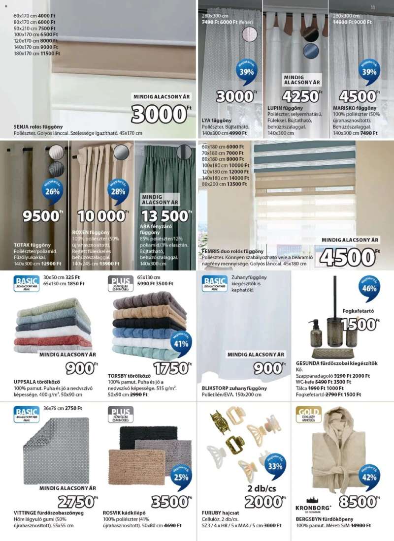 JYSK JYSK akciós újság 11 oldal