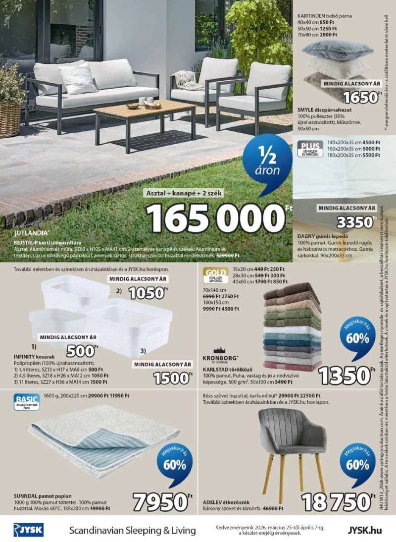 JYSK JYSK akciós újság 12 oldal