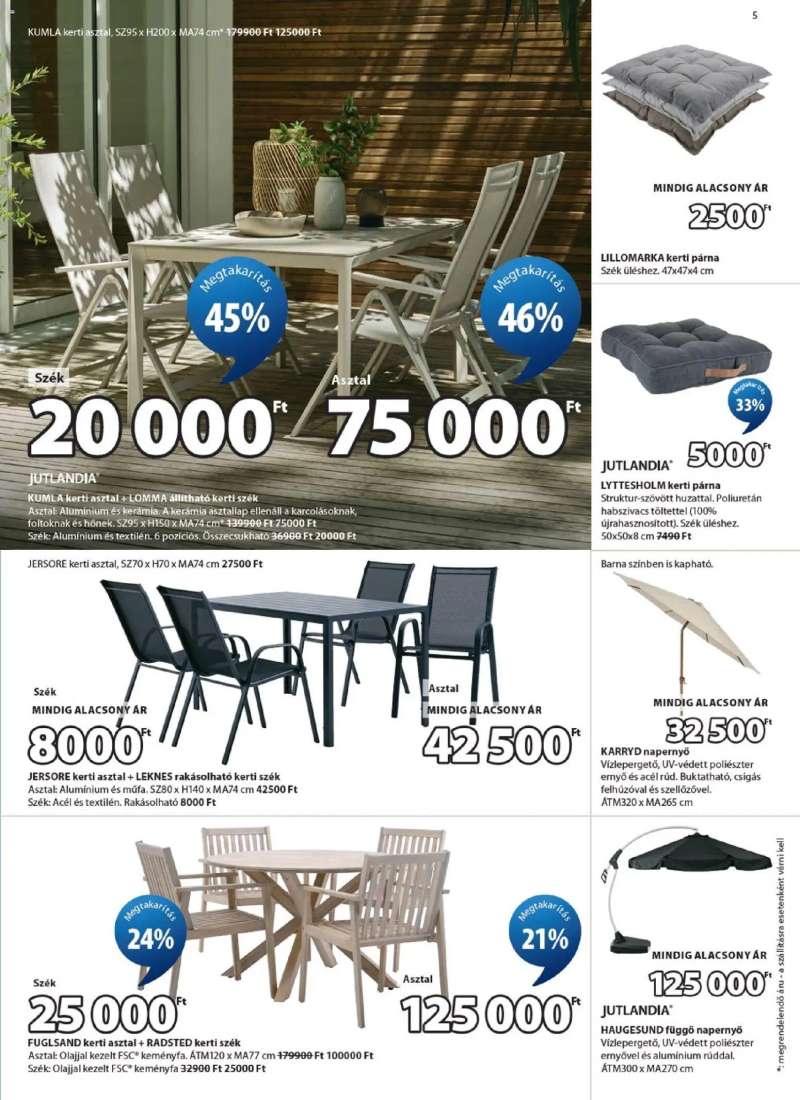 JYSK JYSK akciós újság 5 oldal