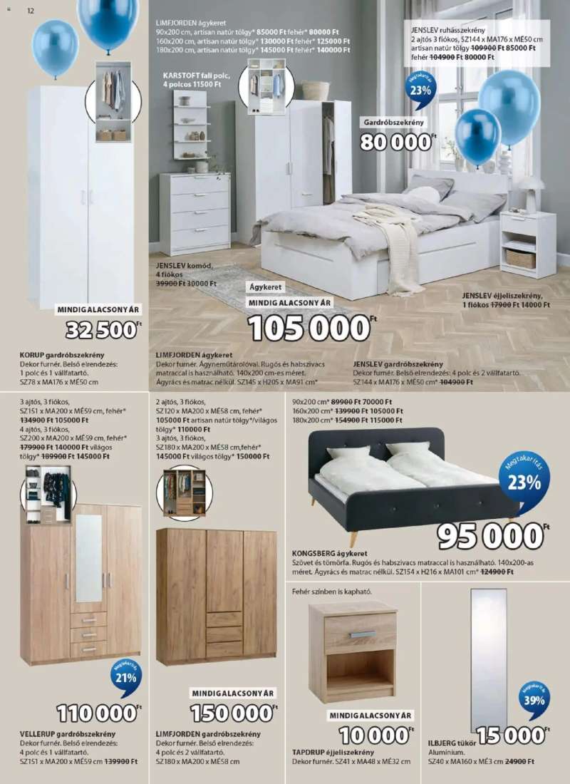 JYSK JYSK akciós újság 12 oldal