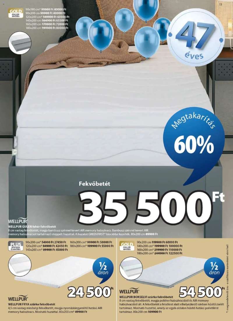 JYSK JYSK akciós újság 13 oldal