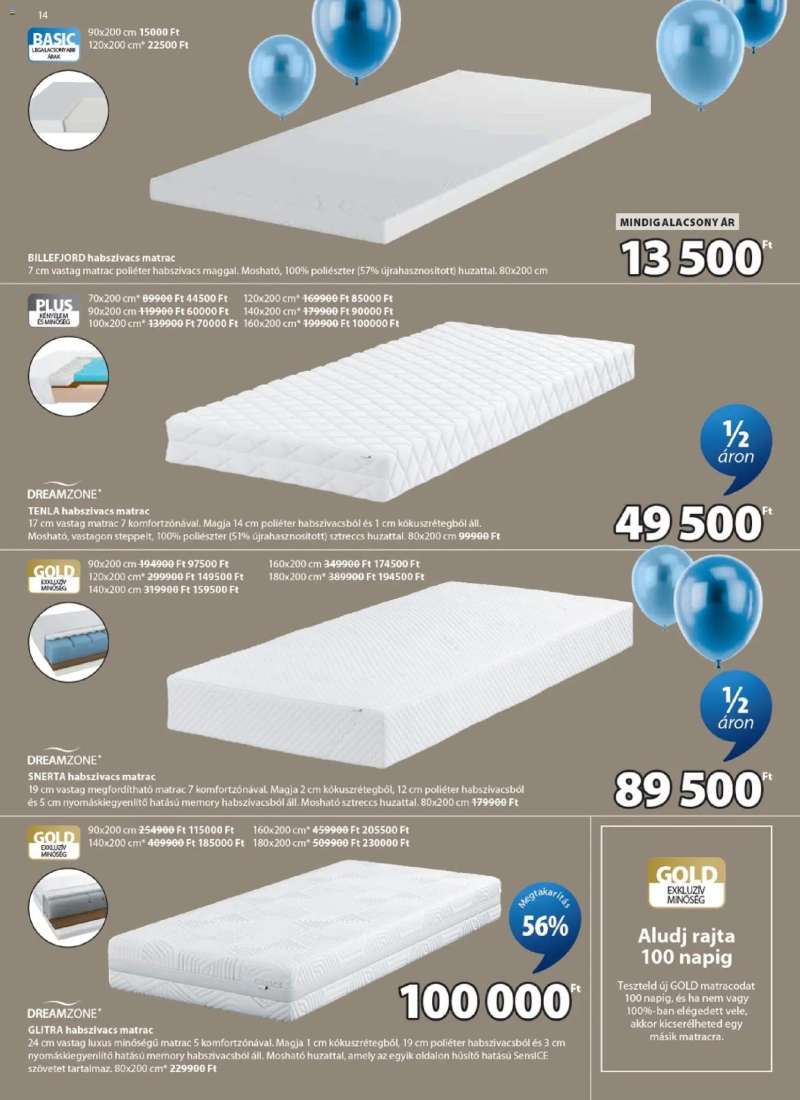 JYSK JYSK akciós újság 14 oldal