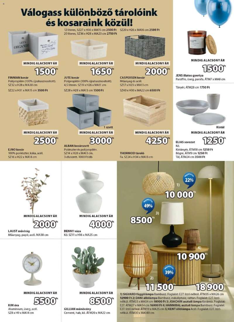 JYSK JYSK akciós újság 17 oldal