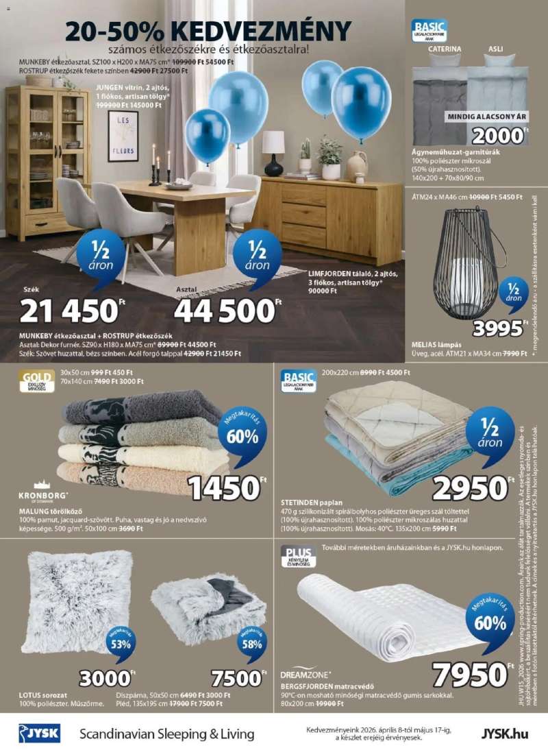 JYSK JYSK akciós újság 24 oldal