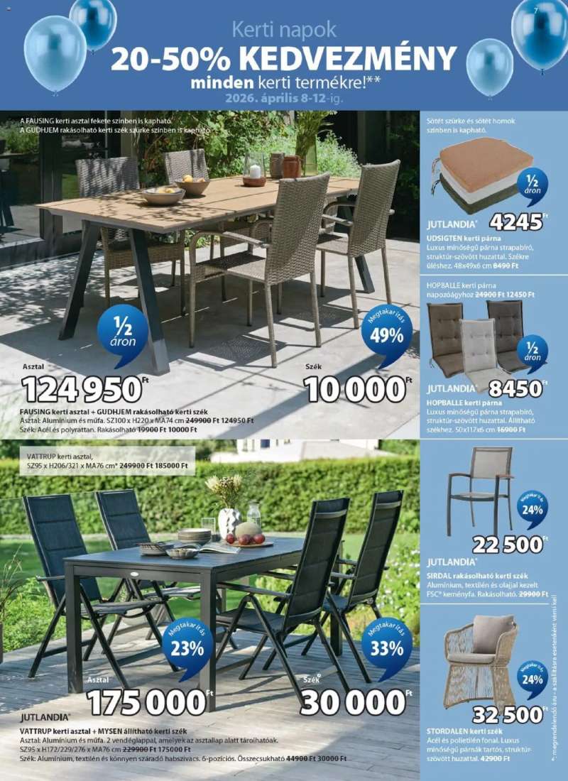 JYSK JYSK akciós újság 7 oldal