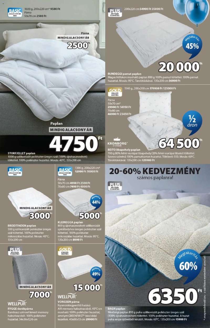 JYSK JYSK Aktuális ajánlatok 11 oldal