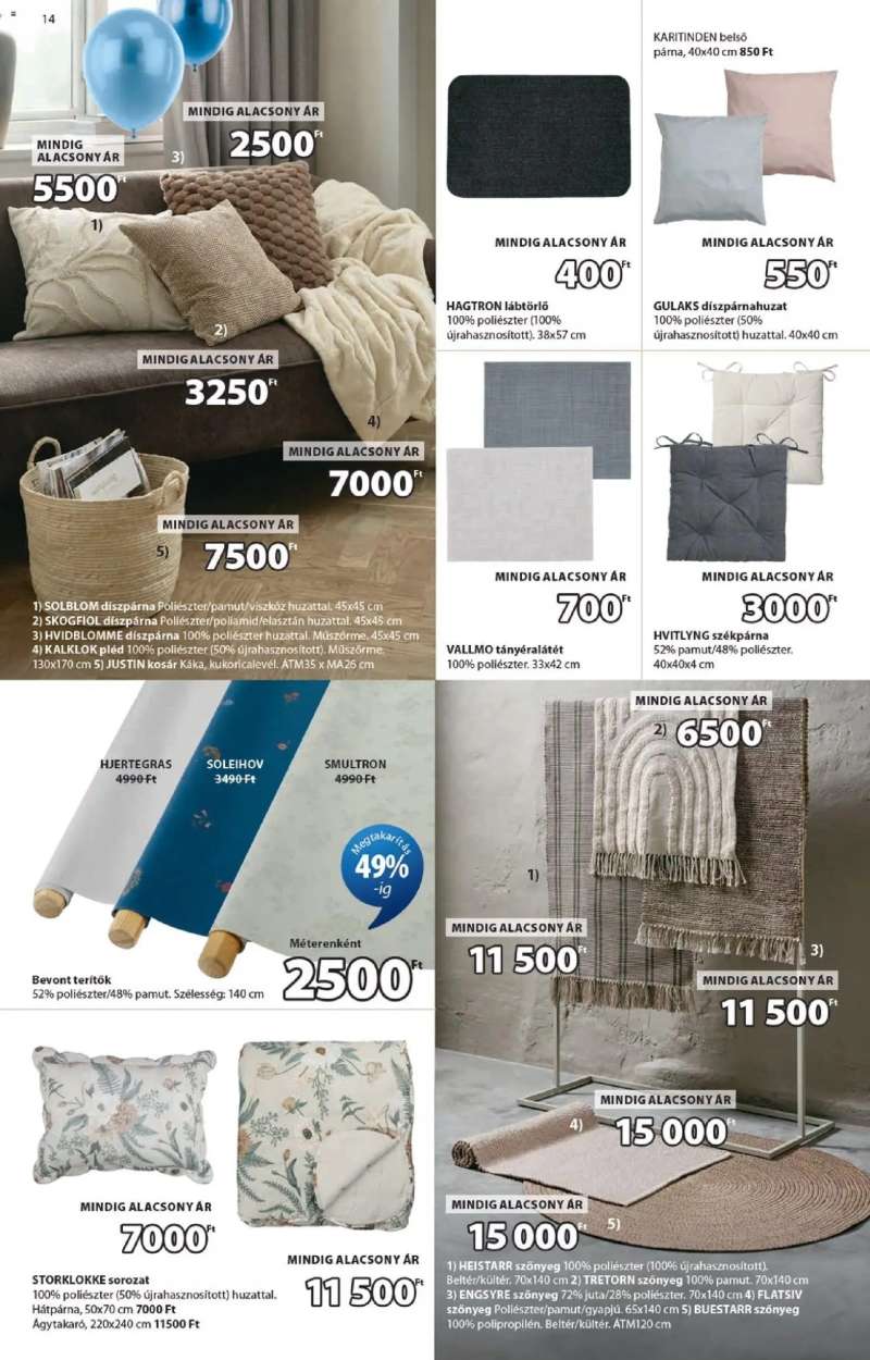 JYSK JYSK Aktuális ajánlatok 14 oldal