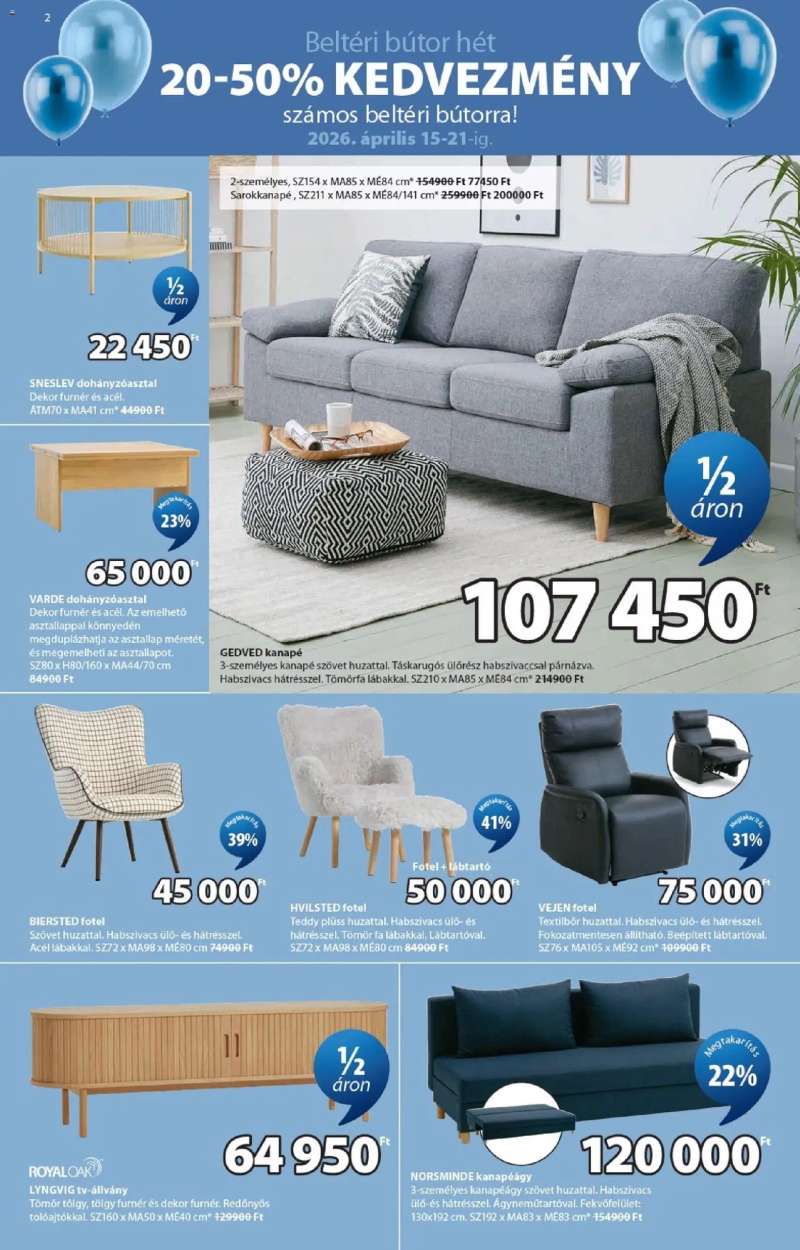 JYSK JYSK Aktuális ajánlatok 2 oldal