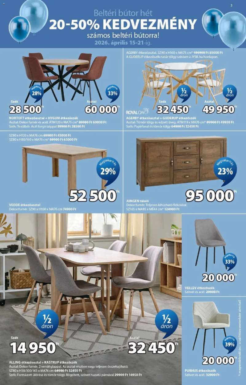 JYSK JYSK Aktuális ajánlatok 3 oldal