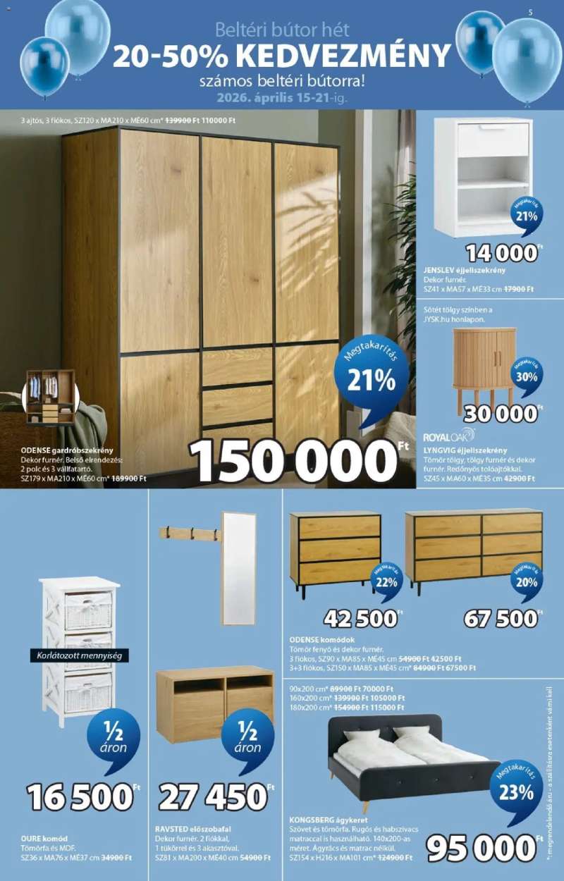 JYSK JYSK Aktuális ajánlatok 5 oldal