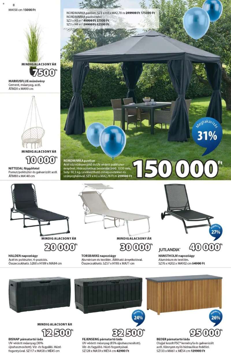 JYSK JYSK Aktuális ajánlatok 8 oldal