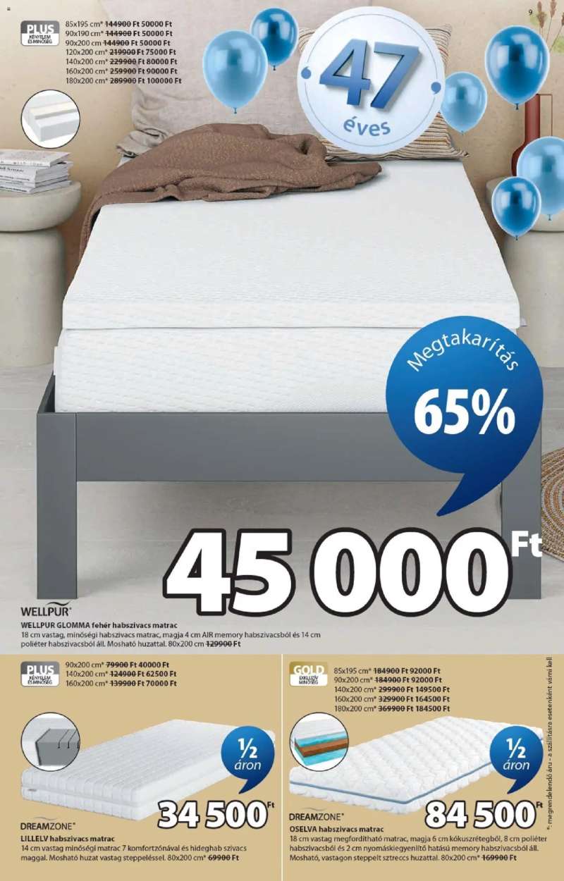 JYSK JYSK Aktuális ajánlatok 9 oldal