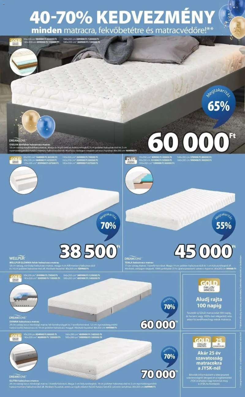 JYSK JYSK akciós újság 11 oldal