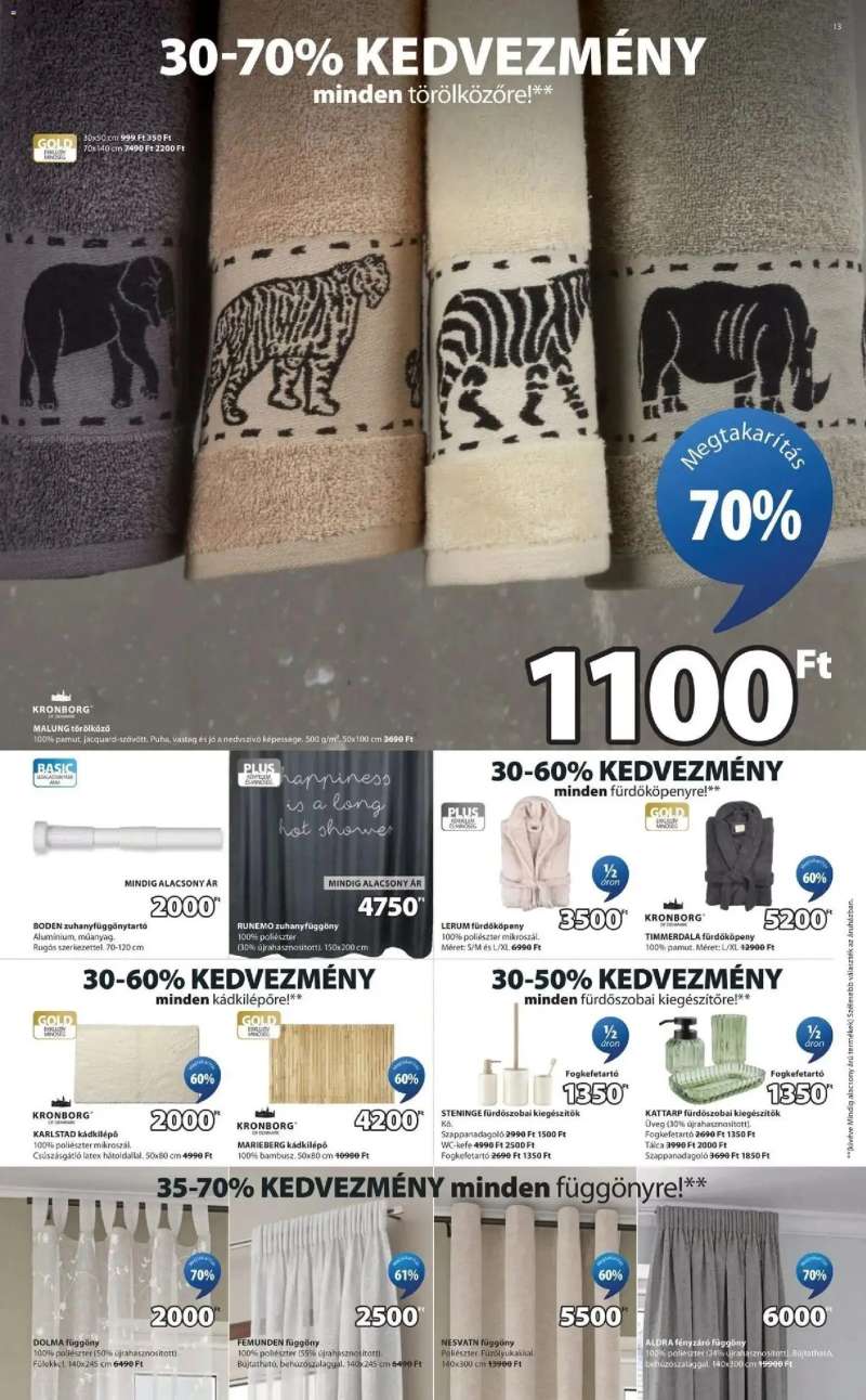 JYSK JYSK akciós újság 13 oldal