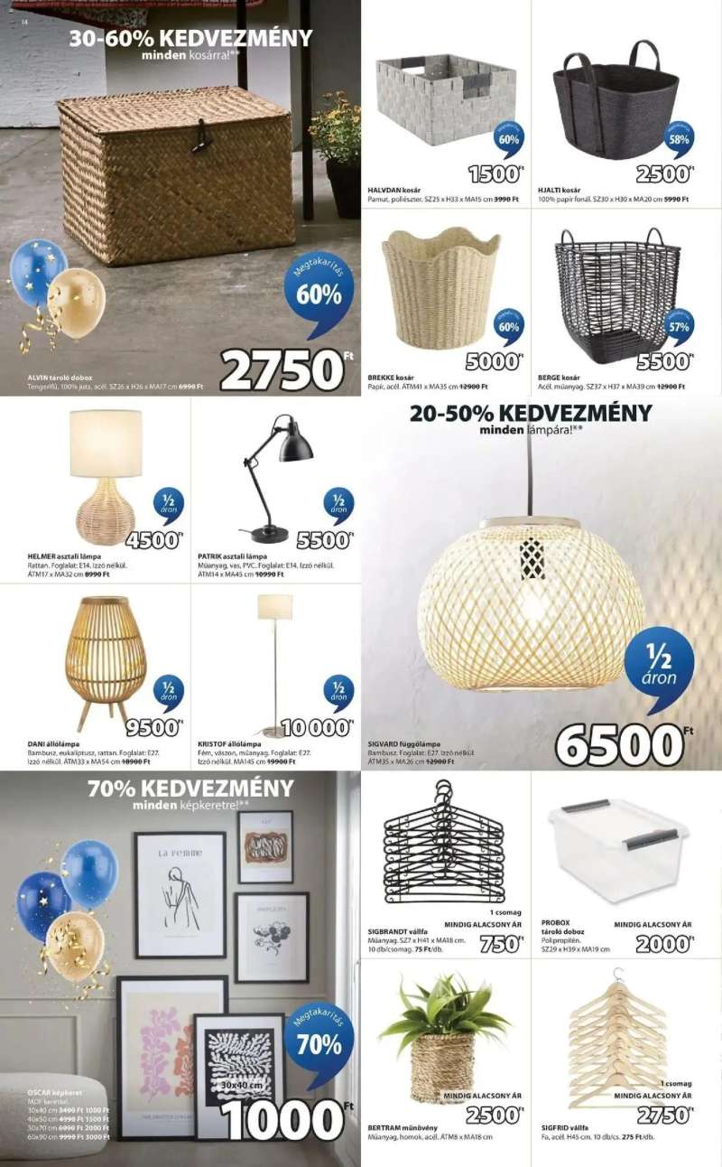 JYSK JYSK akciós újság 14 oldal