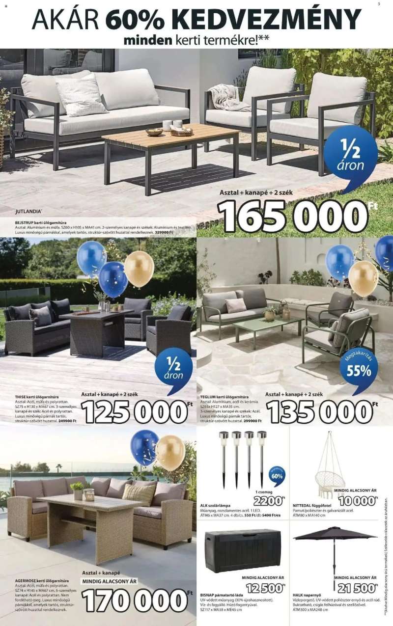 JYSK JYSK akciós újság 5 oldal