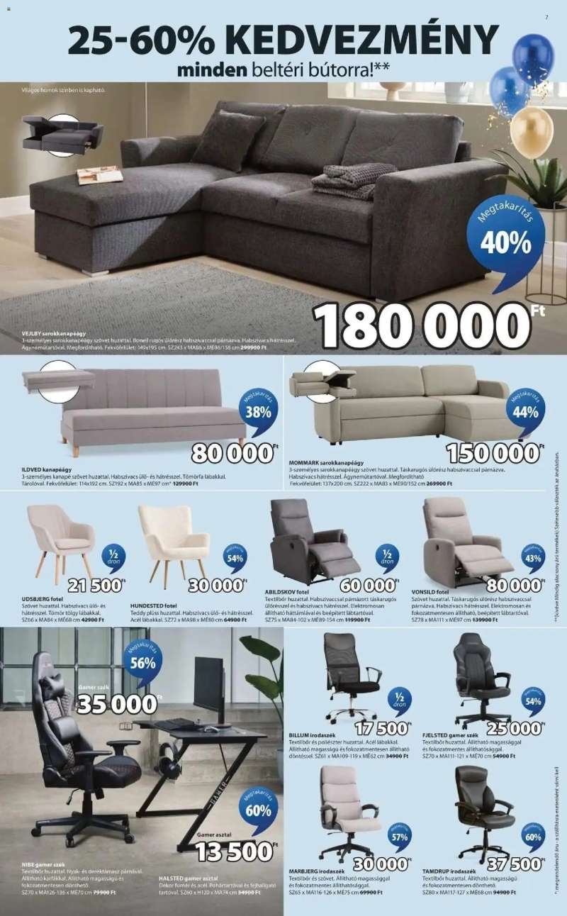 JYSK JYSK akciós újság 7 oldal