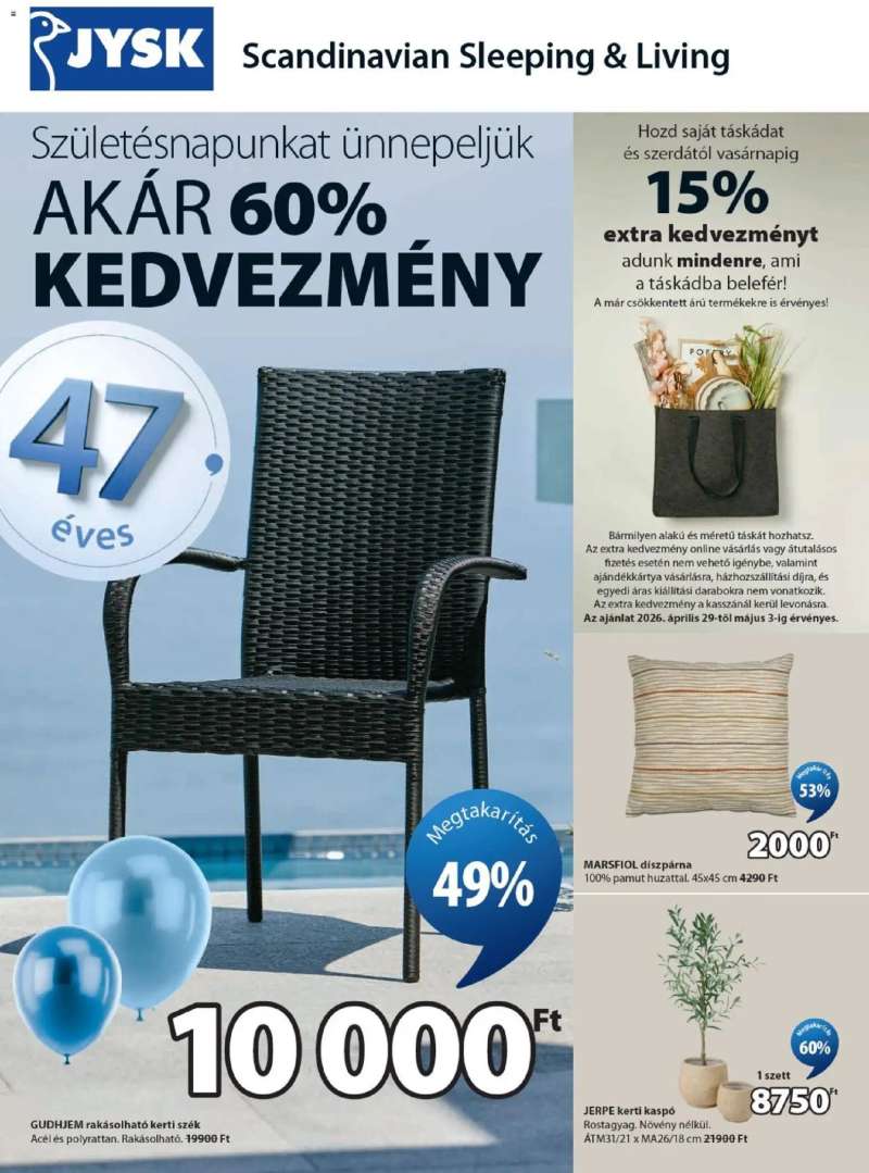 JYSK JYSK akciós újság 1 oldal