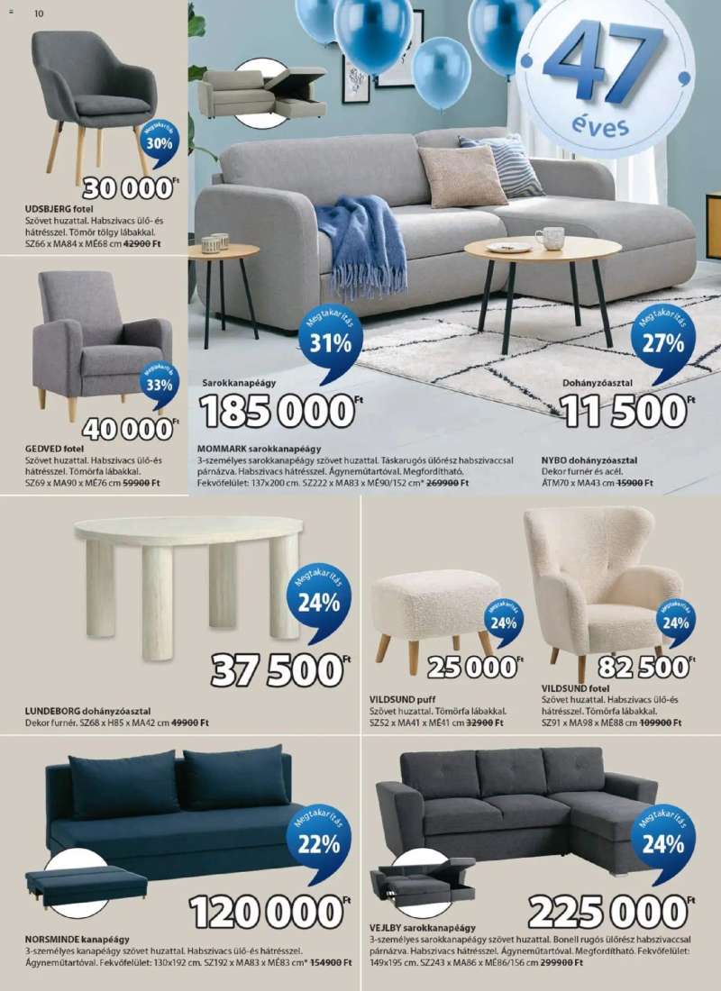 JYSK JYSK akciós újság 10 oldal
