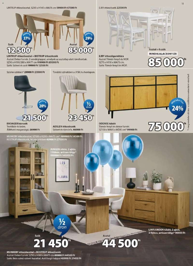 JYSK JYSK akciós újság 11 oldal