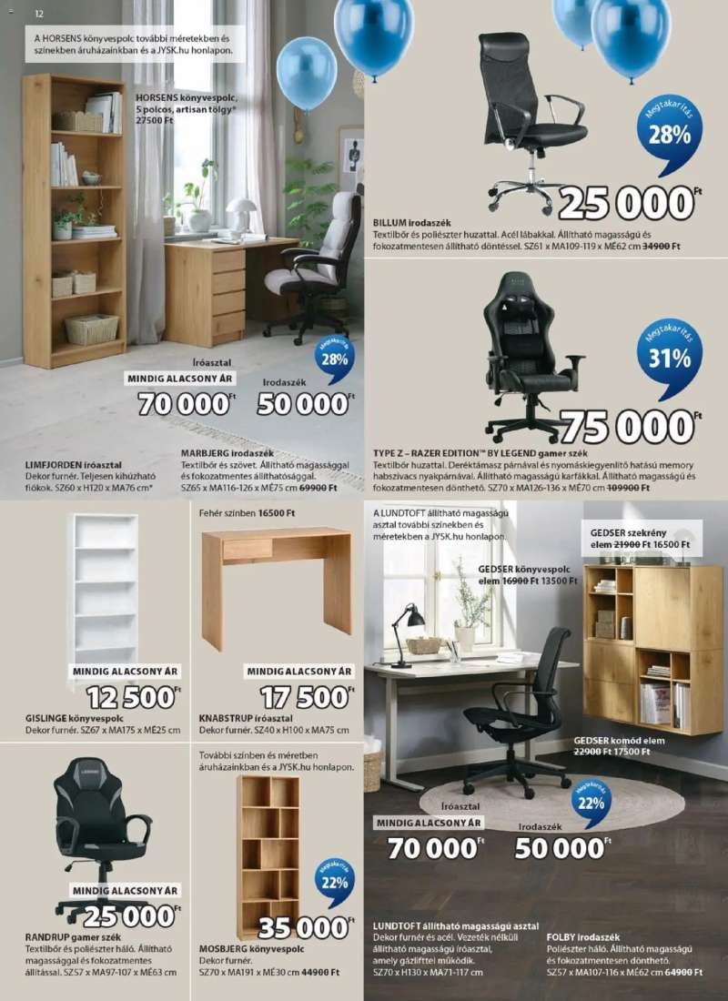 JYSK JYSK akciós újság 12 oldal