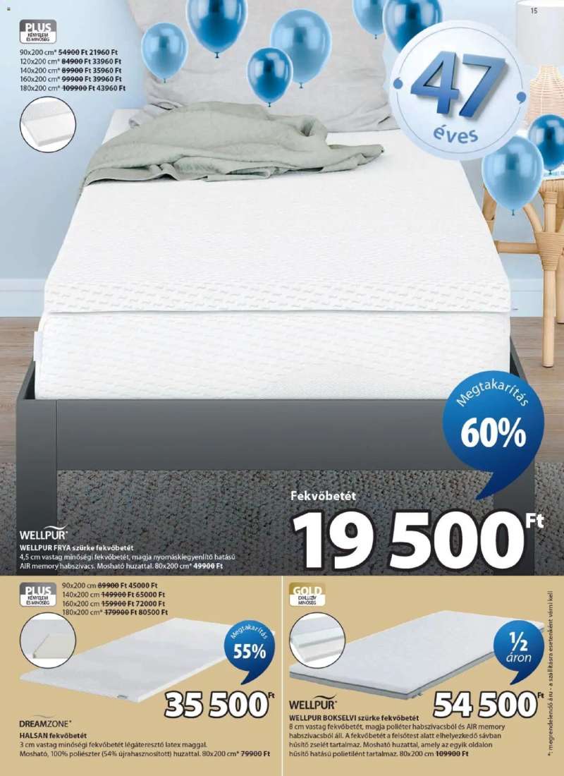 JYSK JYSK akciós újság 15 oldal