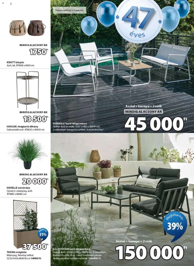 JYSK JYSK akciós újság 2 oldal