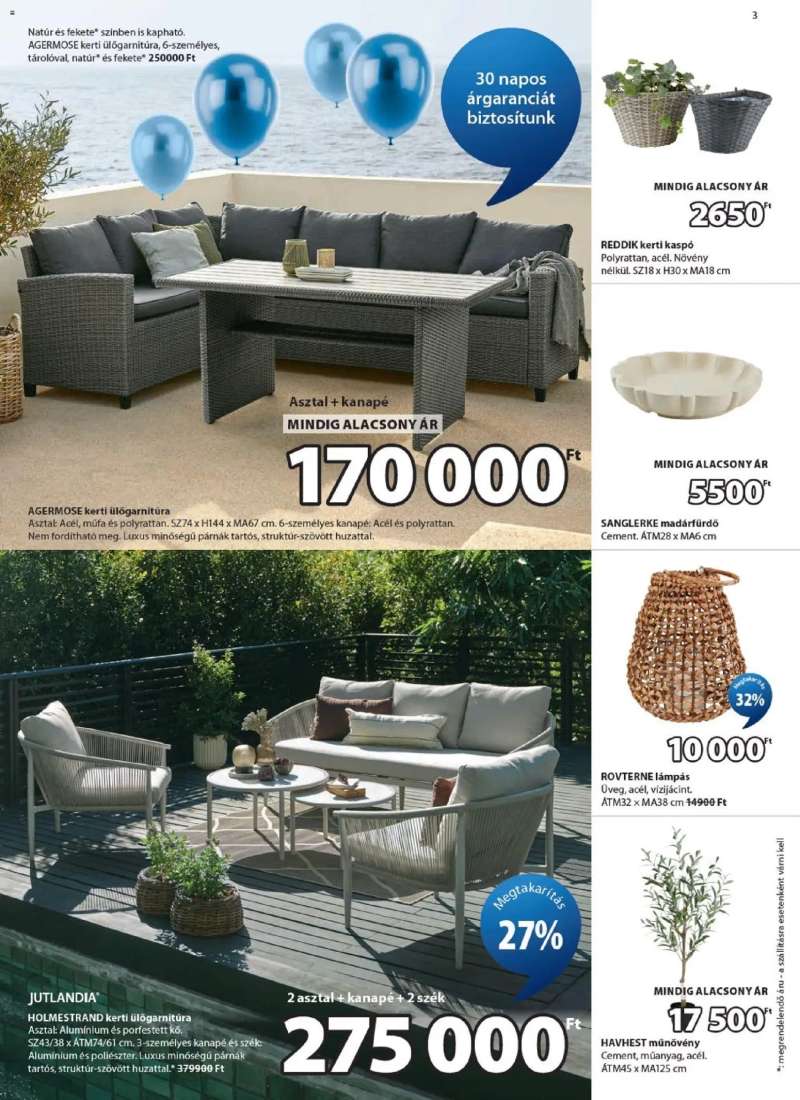 JYSK JYSK akciós újság 3 oldal