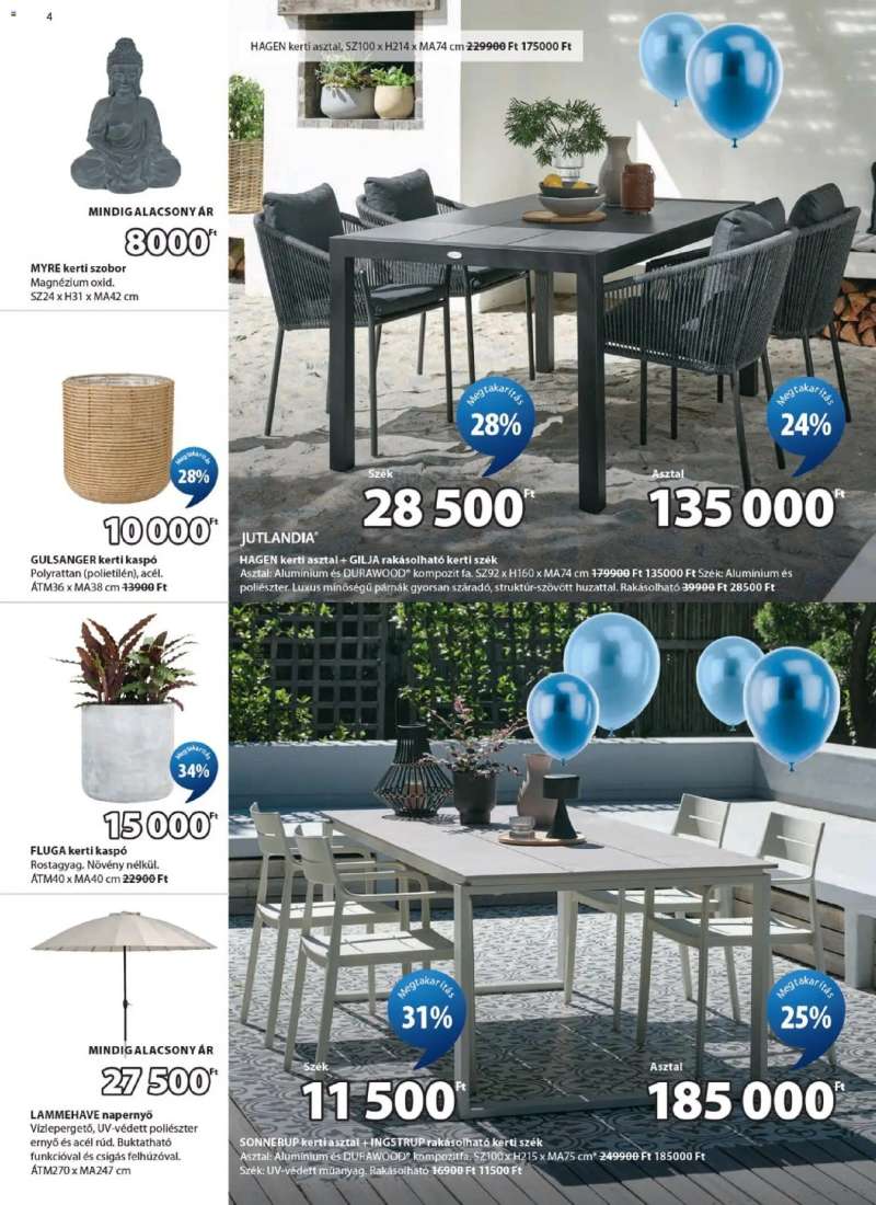 JYSK JYSK akciós újság 4 oldal