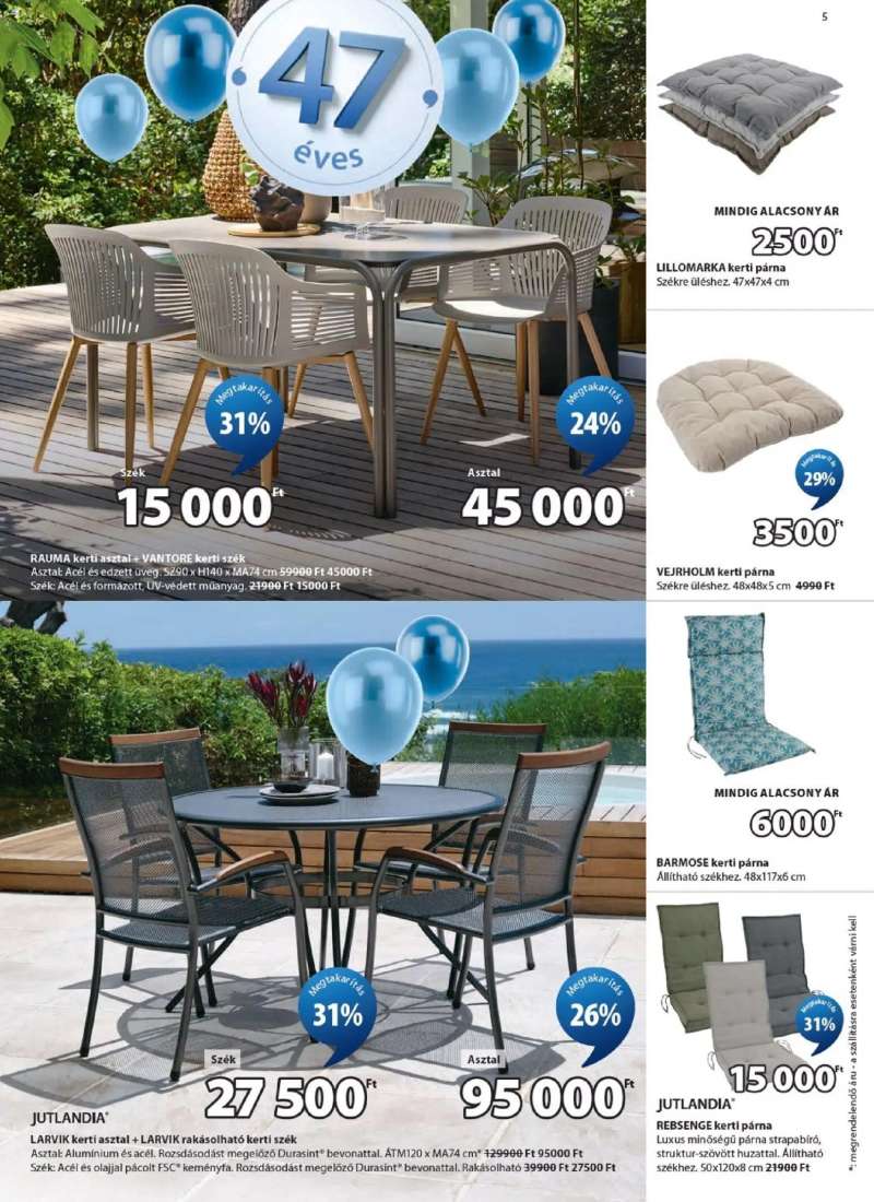 JYSK JYSK akciós újság 5 oldal