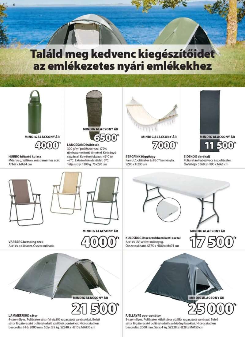 JYSK JYSK akciós újság 6 oldal