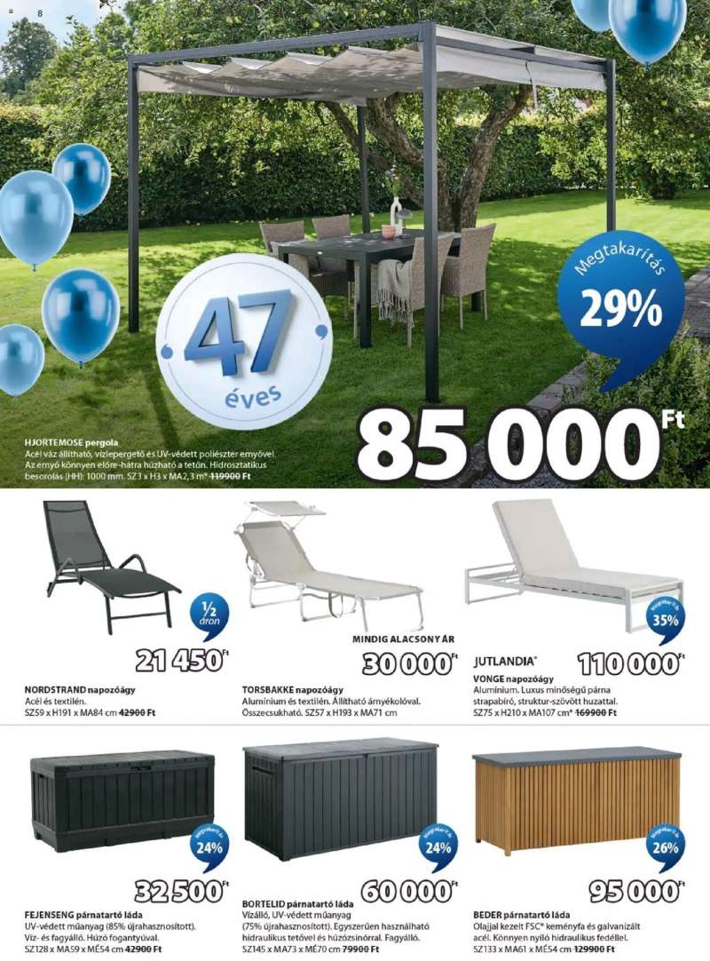 JYSK JYSK akciós újság 8 oldal