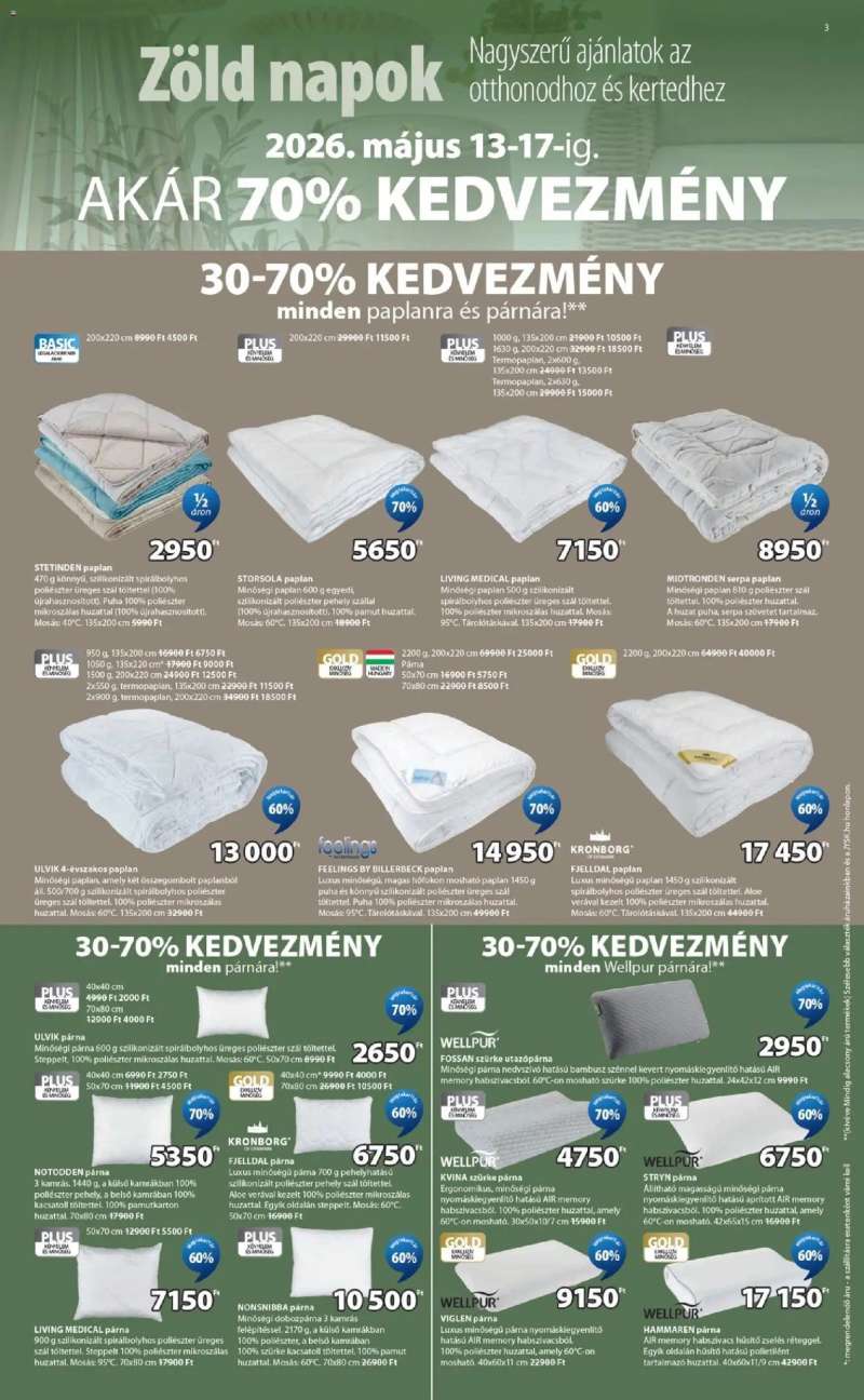 JYSK JYSK akciós újság 3 oldal