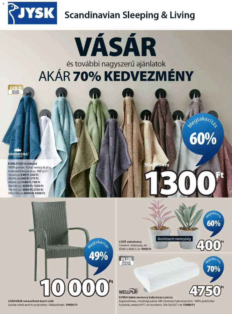 JYSK JYSK akciós újság 1 oldal