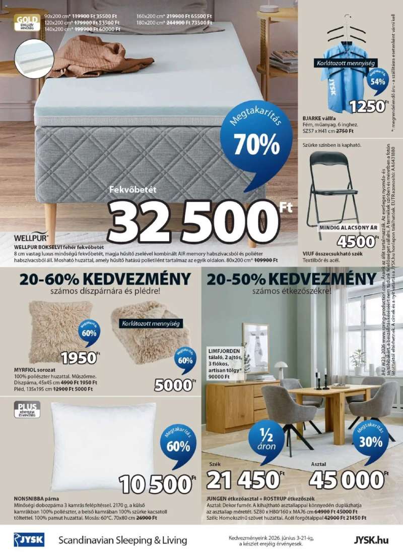 JYSK JYSK akciós újság 24 oldal