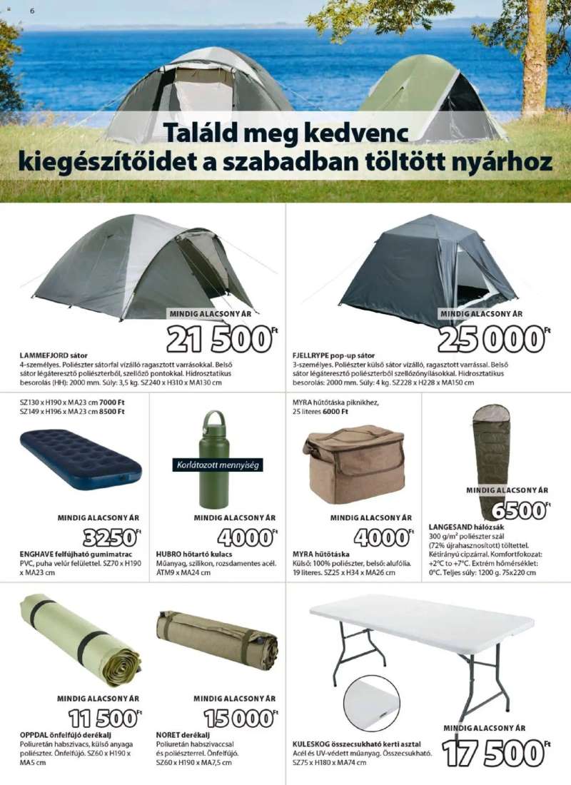 JYSK JYSK akciós újság 6 oldal