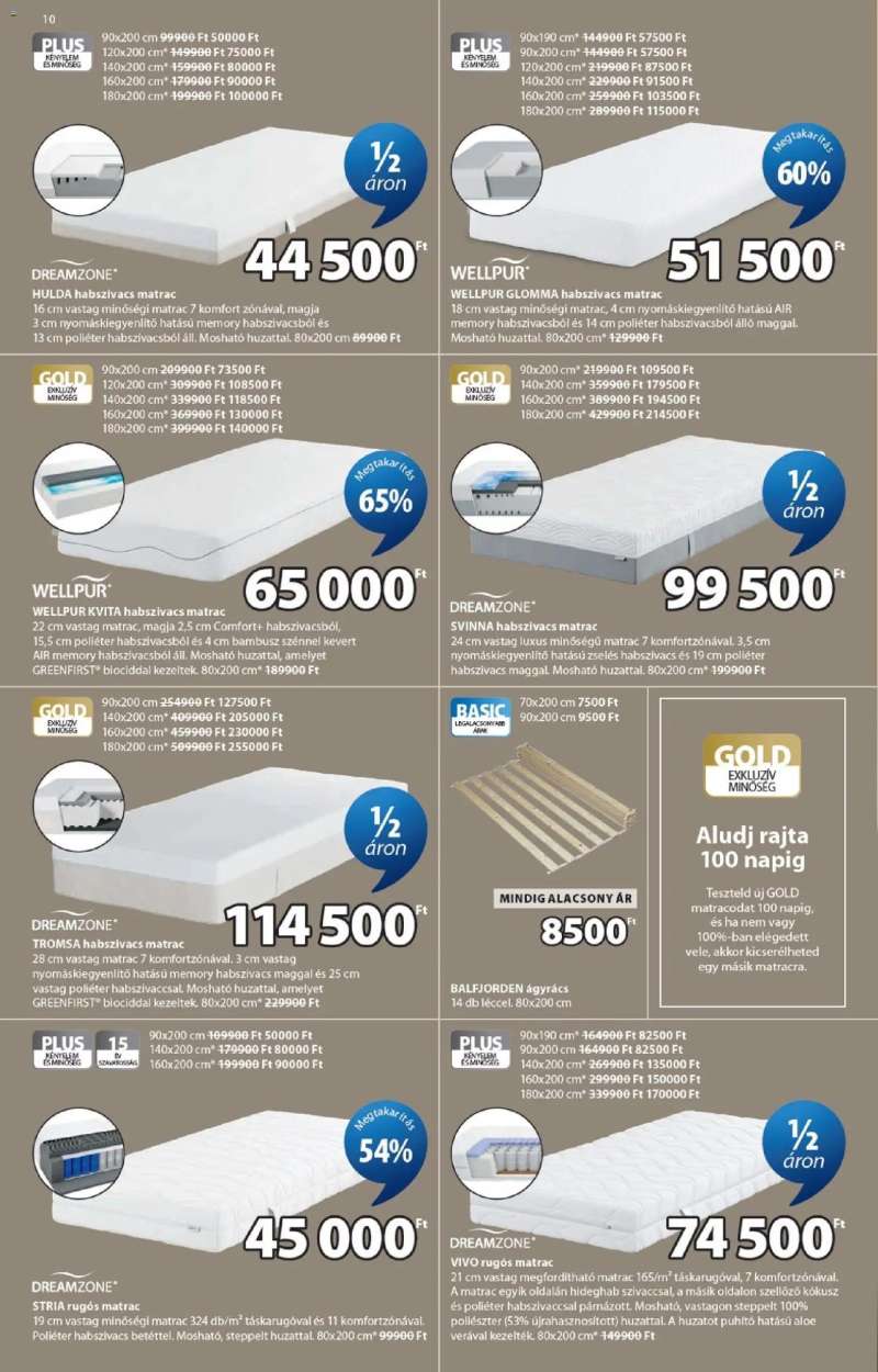 JYSK JYSK akciós újság 10 oldal