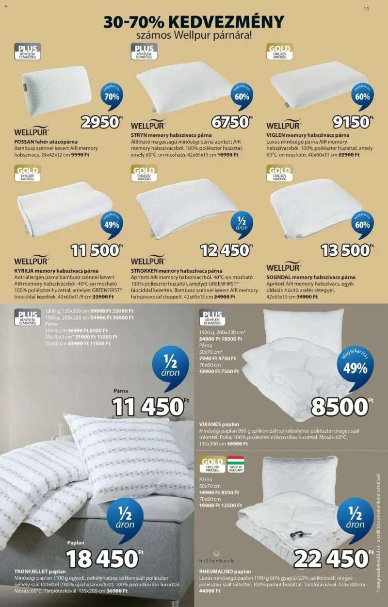 JYSK JYSK aktuális akciós újság 12 oldal