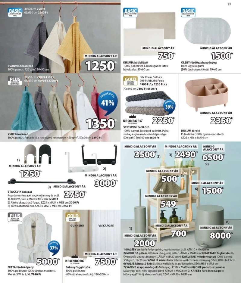 JYSK JYSK akciós újság 23 oldal